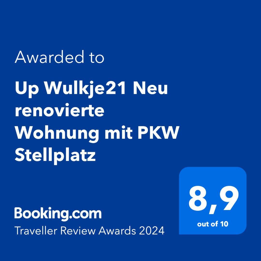 Up Wulkje21 Neu Renovierte Wohnung Mit Pkw Stellplatz Emden Exterior photo
